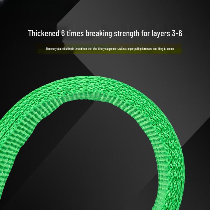 Jundingying Heavy-Duty Polyester Flat Lifting Sling