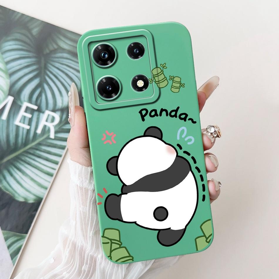For Infinix Note 30 Pro Case Infinix Note 30i Note30 30Pro 4G Cute Panda Rabbit Cartoon Soft Silicone Shockproof Phone Cases