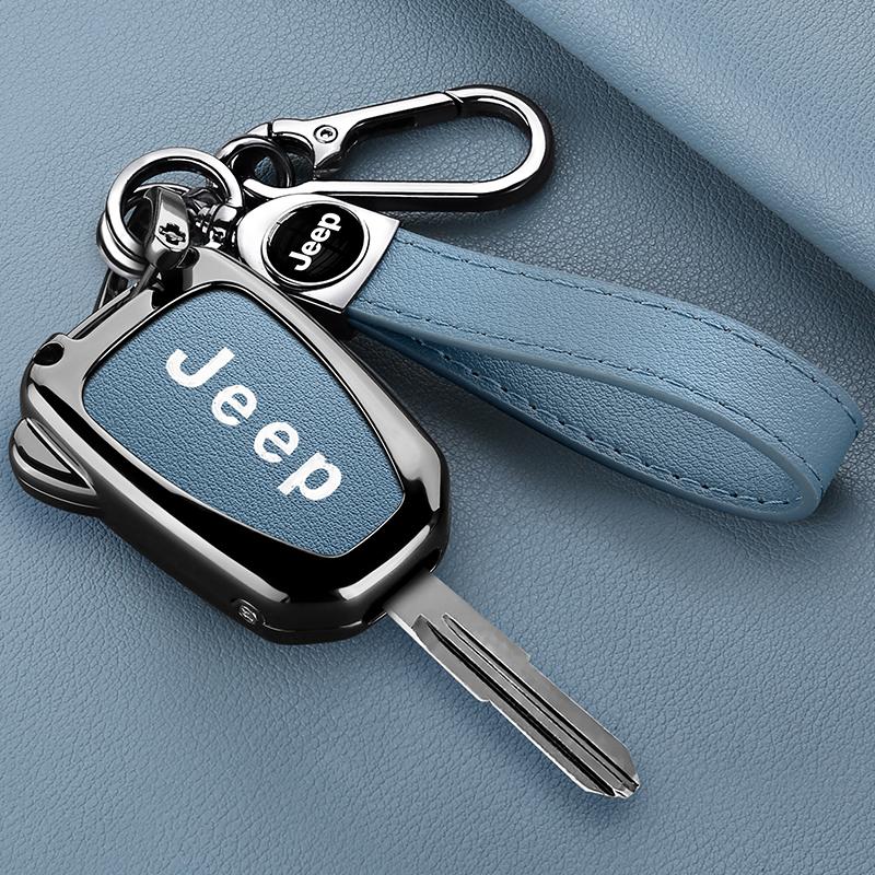 Mpxf10 Car Key Case Cover For Jeep Renegade Grand Cherokee Chrysler 300 PT Dodge JCUV Caliber Nitro Wrangler Compass Patriot Liberty