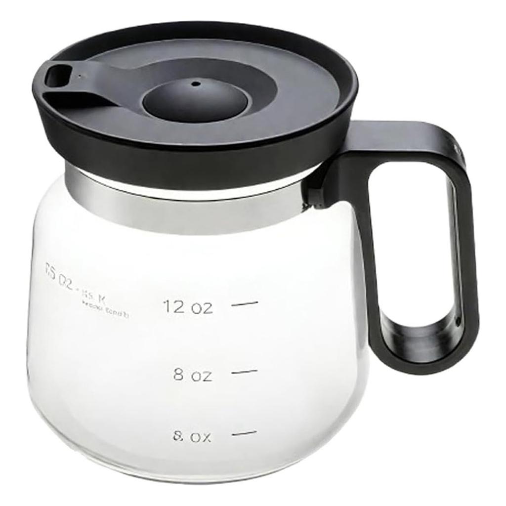 16 Oz Coffee Pot Mug with A Straw-Type Travel Lid Clear Glass Coffee Mugs Travel Coffee Cup for Restaurant Office Cafe Hotel