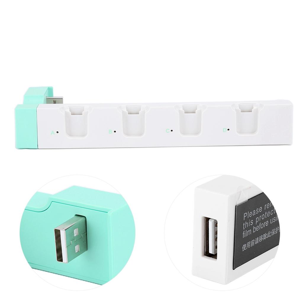 4 Slots Charging Dock Stand Controller Charger Base for Nintendo Switch JoyCon PG9186