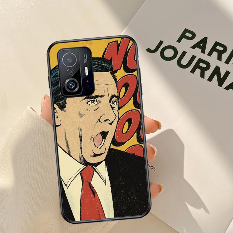 The Office Michael Scott Fundas For POCO F3 F4 X4 GT POCO X3 X5 F5 Pro Case For Xiaomi 13 12 Lite 12T 11T Pro Cover