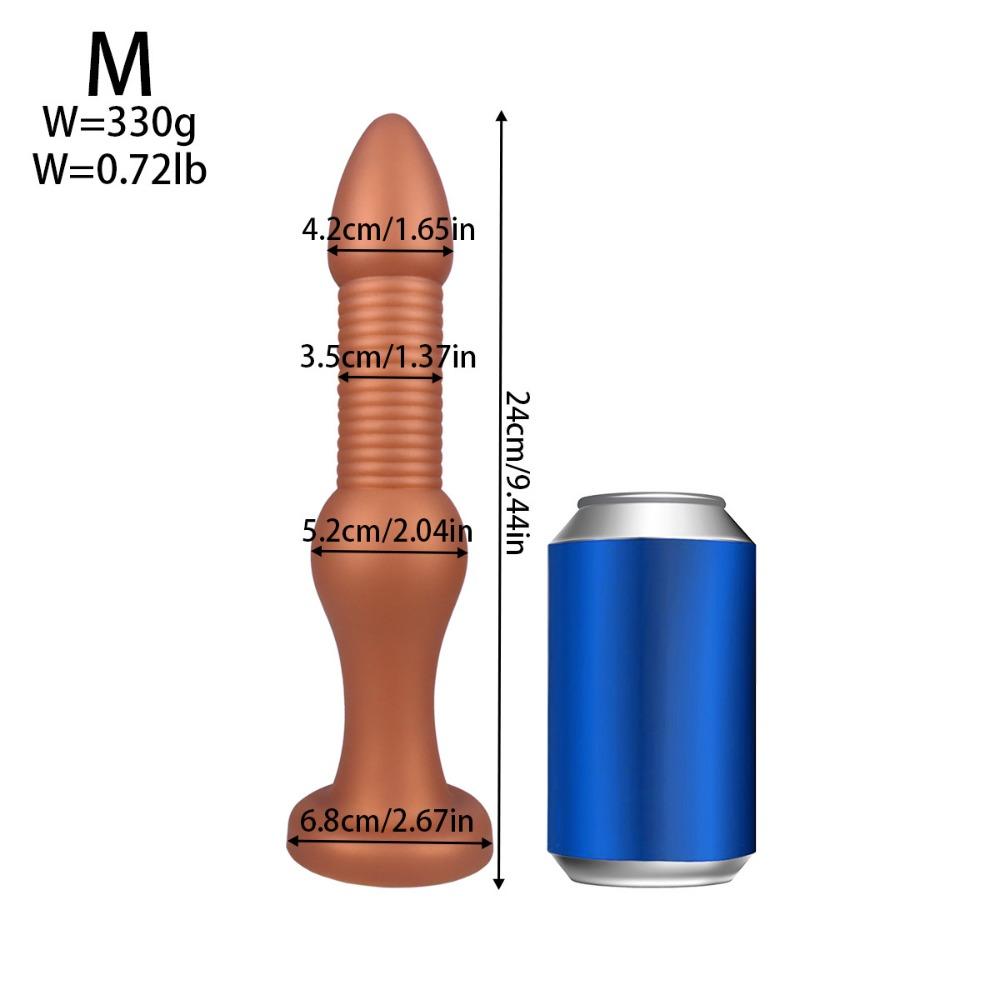 Extra Long Threaded Anal Beads Plug - Wearable for Outdoors, Couple Interactive Intimate Sex Toy