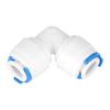 PE Pipe Connector Joint for Water Purifier Pipe Fitting (4040 G1/4 Elbow Extension Joint 5Pcs)