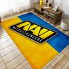 Navi Natus Vincere Floor Mat Anti-slip Absorb Water Long Strip Cushion Bedroon Mat Alfombra