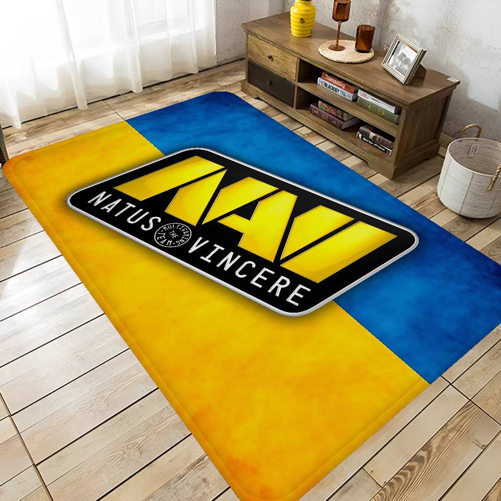 Navi Natus Vincere Floor Mat Anti-slip Absorb Water Long Strip Cushion Bedroon Mat Alfombra