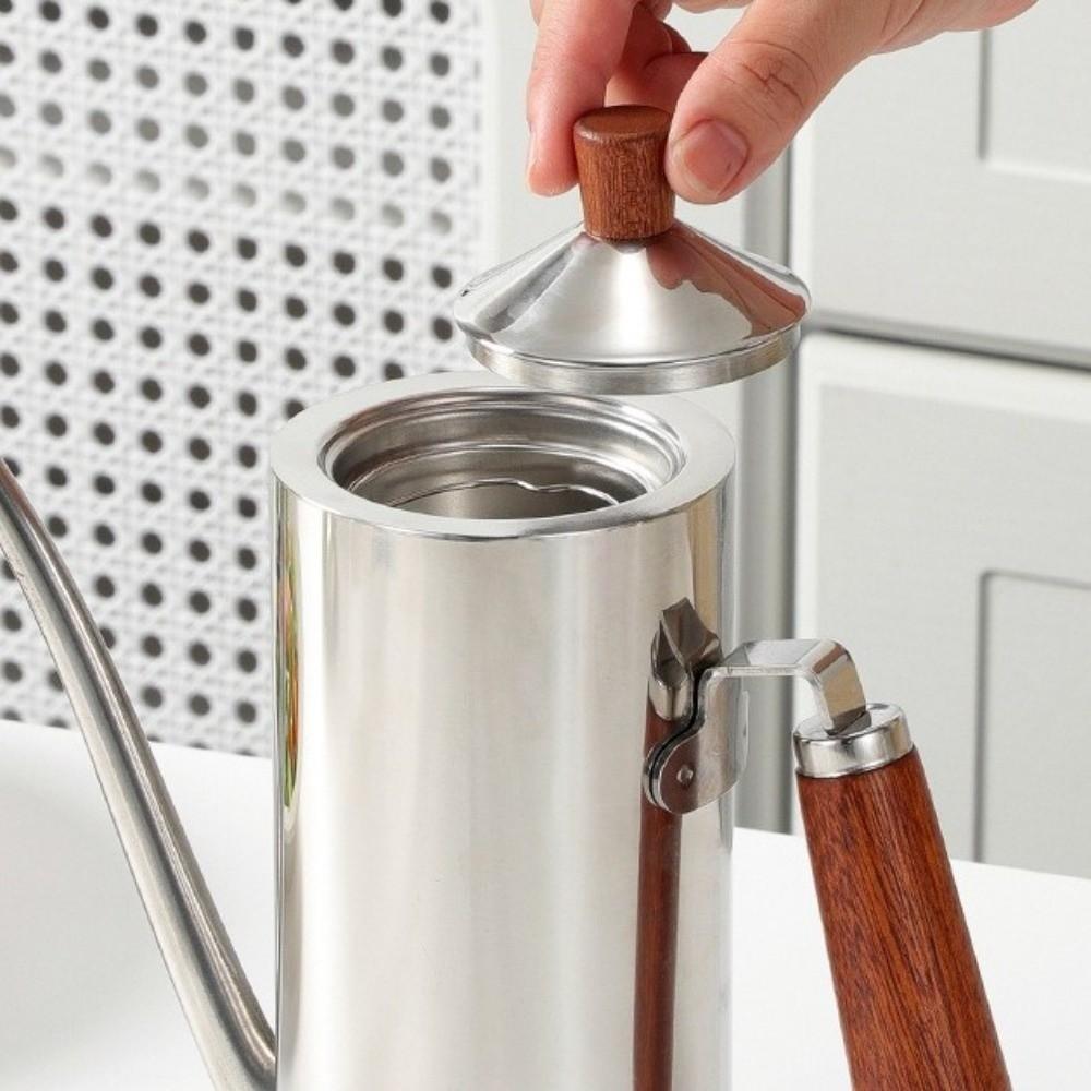 Dust-Proof Kitchen Oil Bottle Drip-Proof Condiment Dispenser Stainless Steel Oil Pot Home