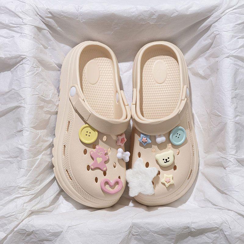 Women's 2025 Summer Thick-Soled Non-Slip Cute Beach Sandals and Slippers