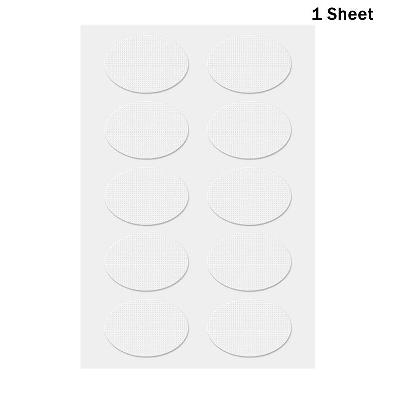 10-500pcs Prevent Stretching/Tearing Protective Stickers for Daily Wear Strain Relief Nude/Transparent Earlobe Support Patches