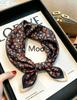 [111 mulberry silk] Bonas women's silk small square scarf silk scarf 11 new autumn and winter gift mother small scarf