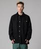 Duck Canvas Lined Chore Jacket Black