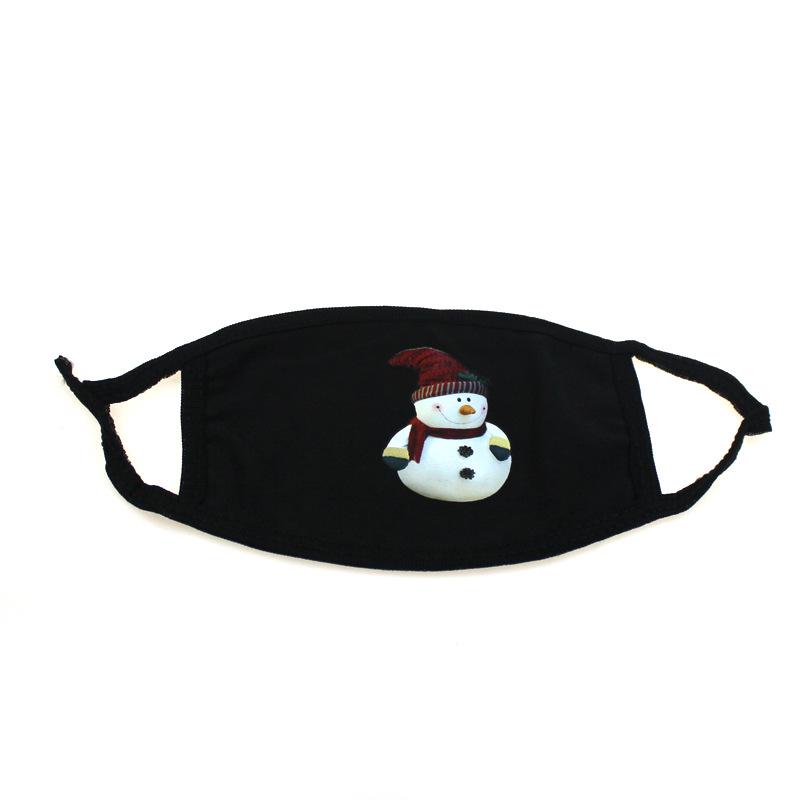 Christmas Cartoon Mouth Mask Cute Santa Claus Dustproof Warm Face Cover