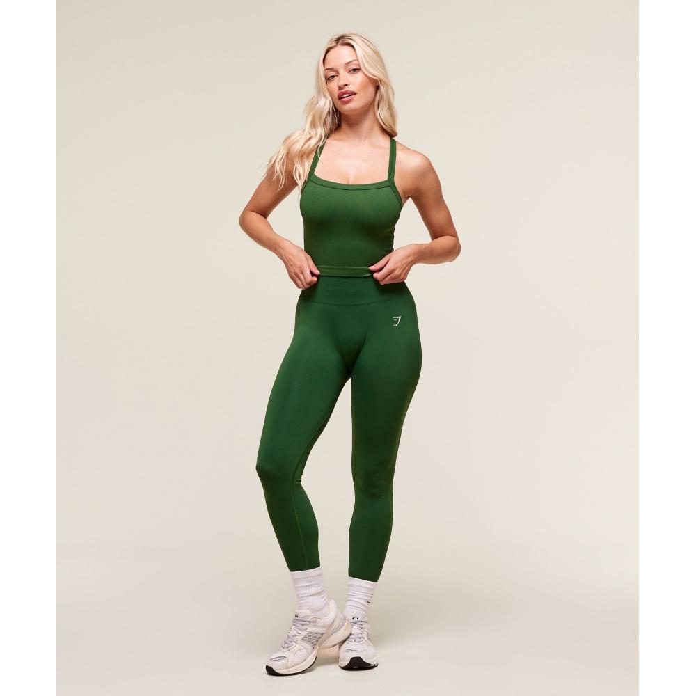 Gymshark Everyday Seamless Leggings Athletic Green B7a3l Ec7k