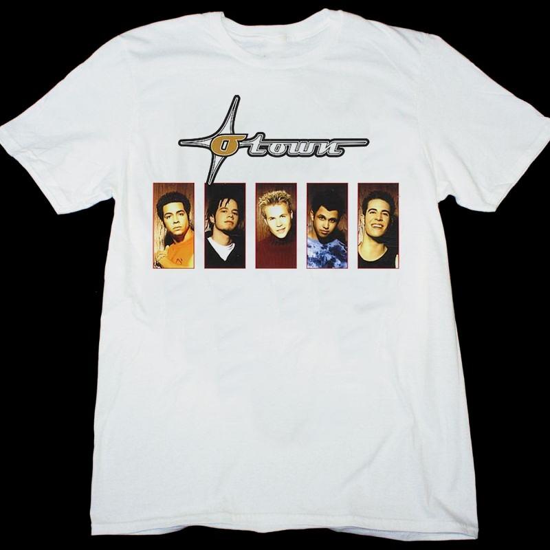 Vtg O Town Band Members Heavy Cotton White Unisex All Size Shirt KN003 XL