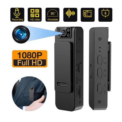L8 Mini Camera Video Audio Recorder HD 1080P Conference Outdoor Sports Loop Recording Camcorder Lavalier Camera Magnetic Backclip