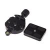 DM 55 Clamp and QR Quick Release Plate with Gradienter for 55mm Ball Head Arca Swiss RRS Wimberley