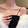 Pearl collarbone chain Women's versatile temperament Fashion niche necklace Neck chain Accessories