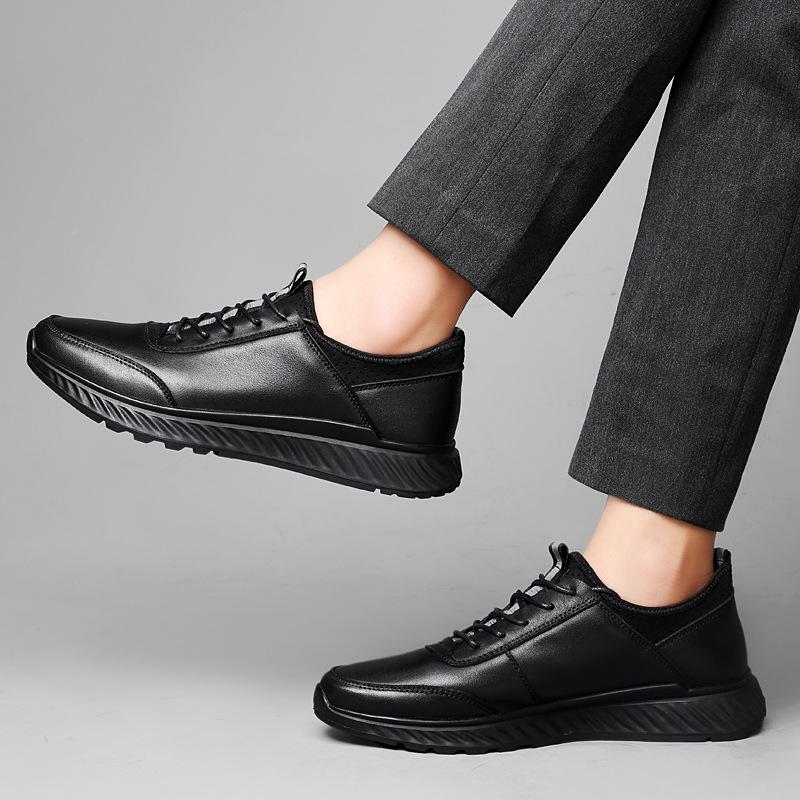 

Blue hollow travel sneakers men s straps sneakers leather surface low-top lace-up trend board shoes casual 43