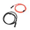 Kabel PV do paneli słonecznych Czarny Czerwony Kabel przedłużający do paneli słonecznych ze złączami męskimi i żeńskimi 3m