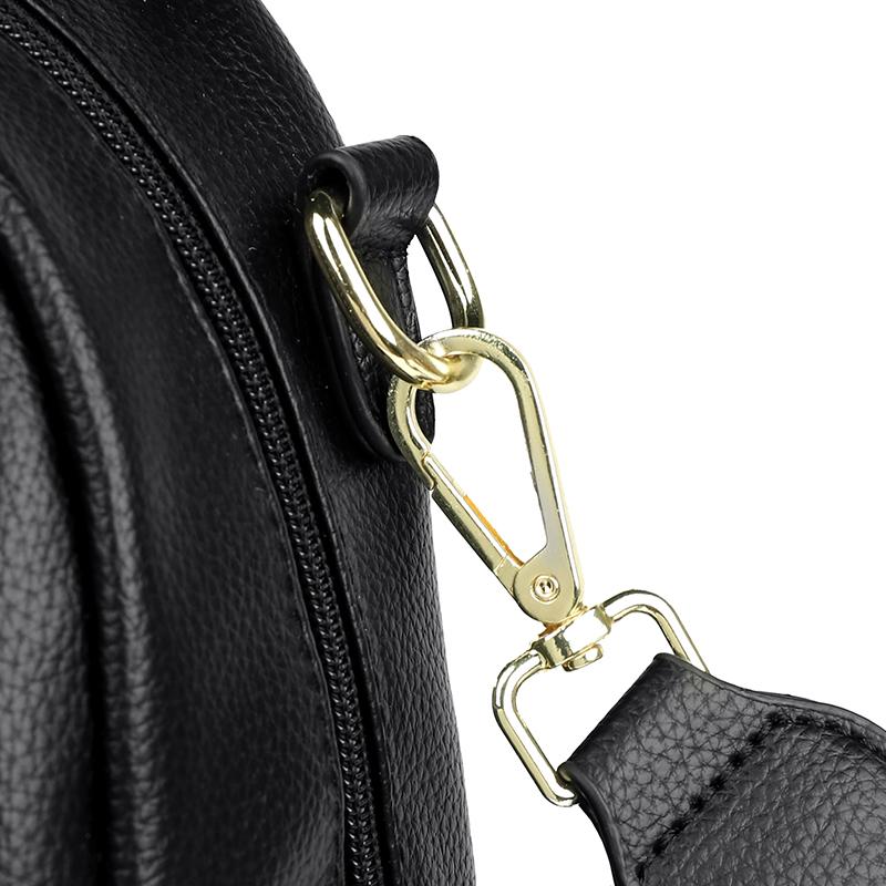 Backpack Travel Bag PU Large Capacity Commuter Bag Women Multifunctional Shoulder Bag