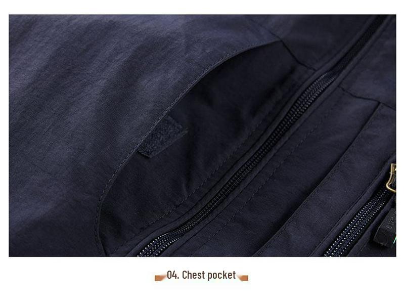 Men's Multi-Pocket Casual Sports Vest for Fishing and Outdoor Activities