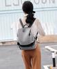 BUKESIYI Women's Mini Backpack, Large Capacity, Waterproof, PU Leather, Gray, JP78110