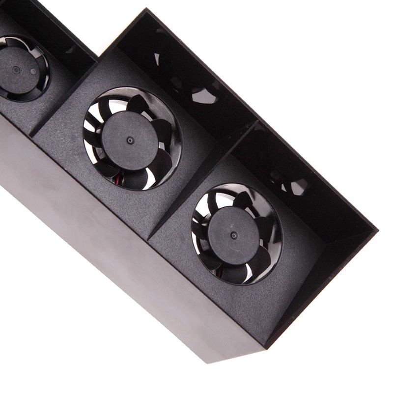 Video Game USB Cooling Fan Base for PS4 Consoles Accessories External Turbo Temperature Control for Playstation 4 Normal PS4