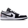 Air Jordan 1 Low SE Hvit Svart Matt Sølv Herre Sneakers Ild-Rød HF3148-106