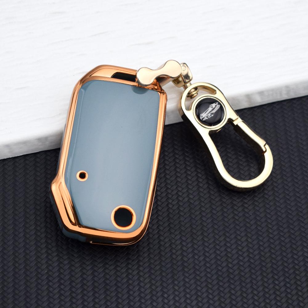 4 Buttons TPU Flip Key Case Cover for KIA Sportage R Stinger GT Sorento Ceed Cerato Forte -Full Protection Key Fob Accessories