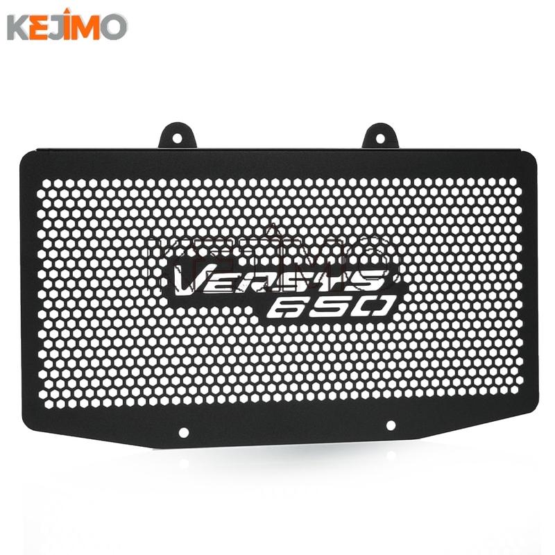 FOR KAWASAKI VERSYS650 ABS Versys650 KLE650 2007-2014 2013 2012 2011 Motorcycle Radiator Guard Tank Grille Protector Mesh Cover