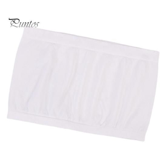 

Женский невидимый бюстгальтер без бретелек с мягкой подкладкой, беспроводной противоскользящий пуш-ап, мягкий антиэкспозиционный сплошной цвет, эластичный женский бюстгальтер-бандо, женское нижнее белье белый