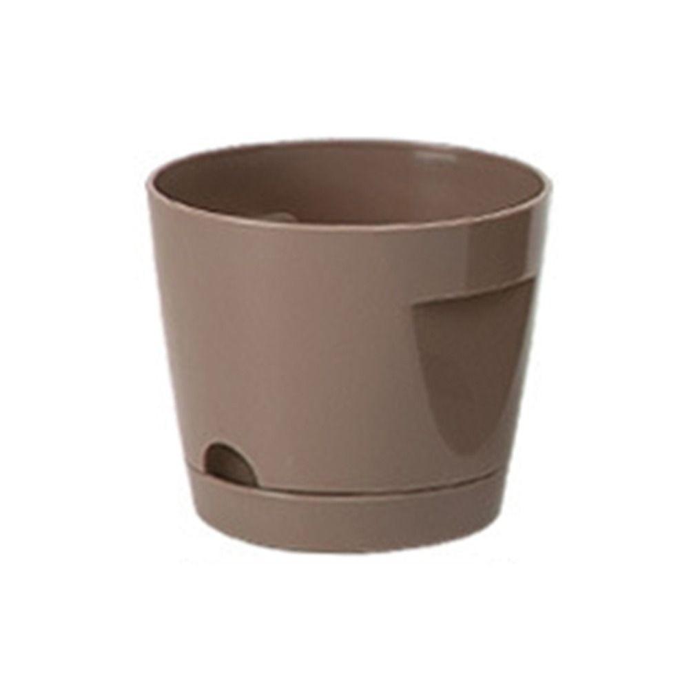 Durable Self Watering Lazy Plant Pot with Handle Garden Supplies Hydroponic Planter Including Liner Soil Flower Pot