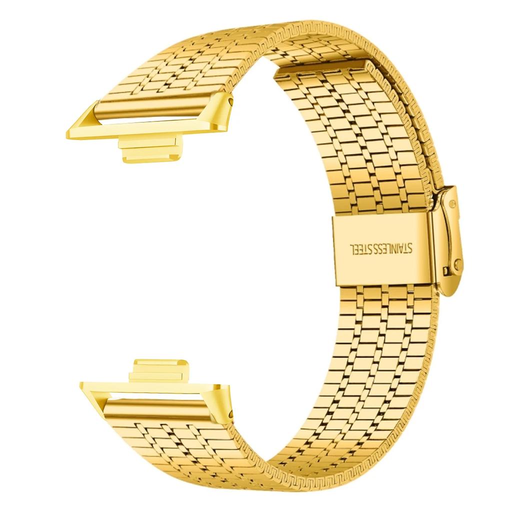 Curea Nouă din Oțel Inoxidabil Pentru Huawei Watch Fit 3 Metalică Flexibilă Tip Plasă Brățară Femei Bărbați Curea Buclă Pentru Huawei Fit 3 Înlocuire