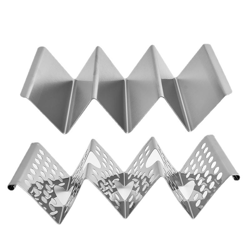 Stainless Steel W-Shaped Taco Rack