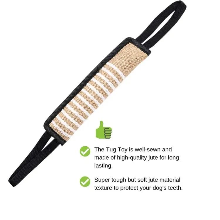 

Прочный чехол-подушка для дрессировки собак с 2 веревочными ручками для дрессировки средних и крупных собак, товары для животных белый