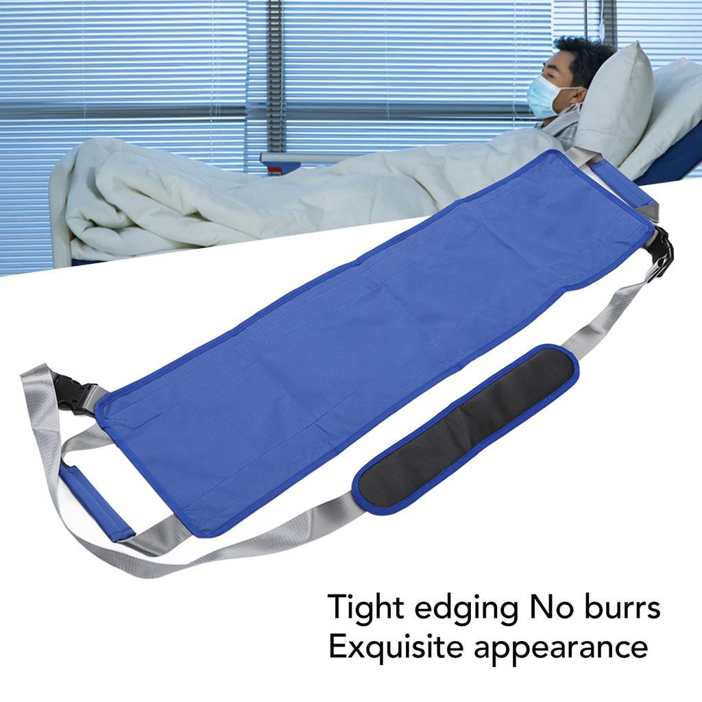 Bed Transfer Sling Soft Waterproof Patient Elderly Safety Lifting Aid Mobility Belt for Home Hospital