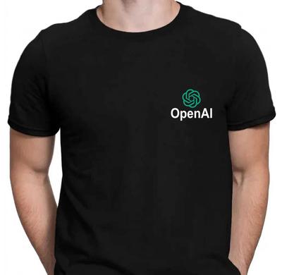 OpenAI Artificial Intelligence Nerdy Computer Programmer T-Shirt