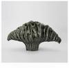 Abstract Ceramic Handicrafts Pleated Flowerpot Shell Vase Wavy Flower Vase Flower Arrangement Home Decoration Accessories