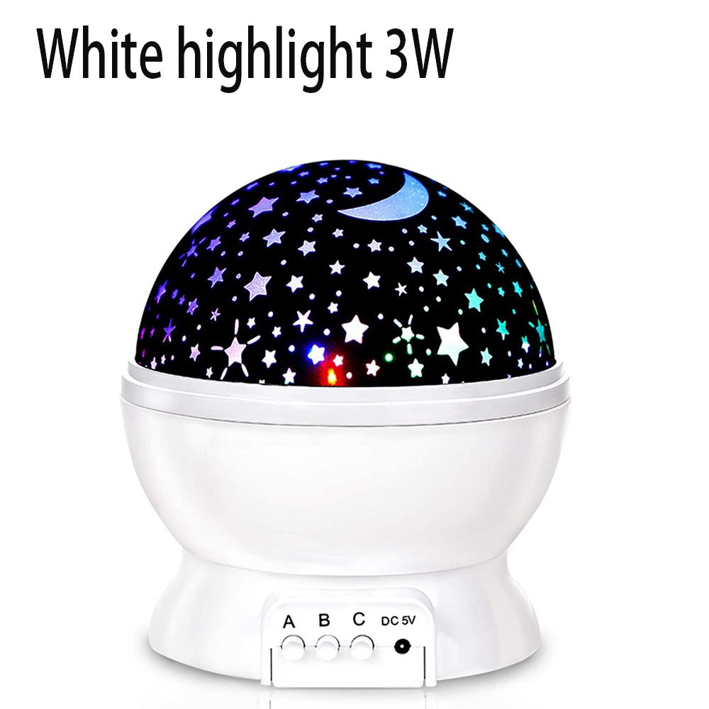 Star Projector Night Light Lamp Fun Gifts for Girls and Boys Rotating Star Sky Moon LED Light Projector for Kids Bedroom Decor