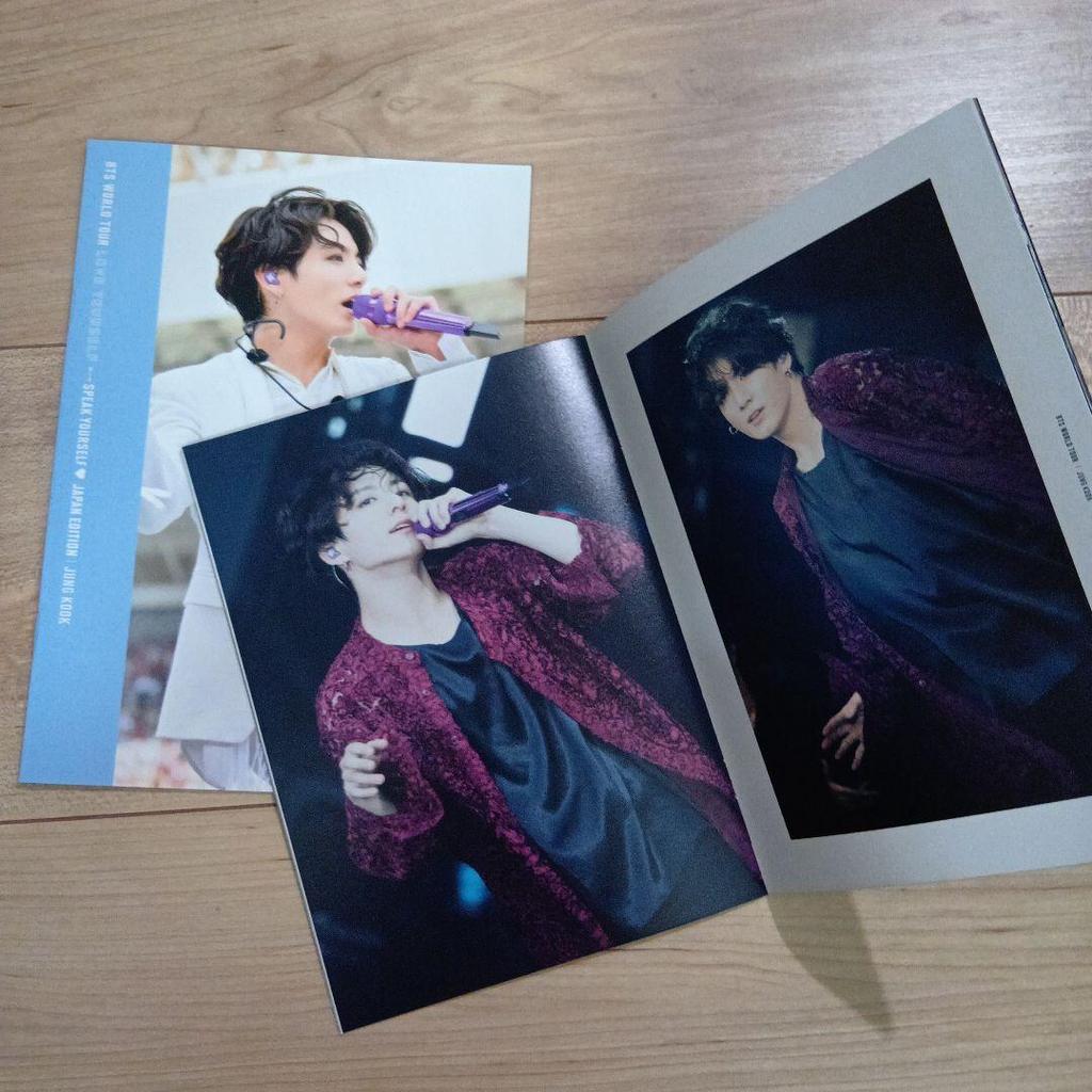 [USED] BTS LOVE YOURSELF blu-ray first edition bonus Jungkook
