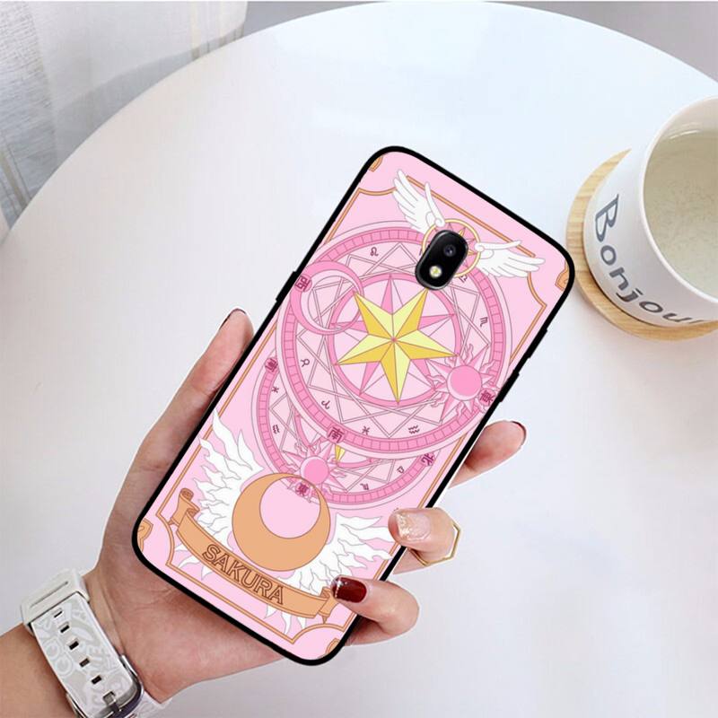 Card Captor Sakura Phone Case For Samsung Galaxy J7 PRIME J2Pro2018 J4 Plus J5 PRIME J6 J7 Duo Neo J737 J8