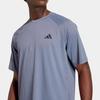 adidas Breathable Sweat-Absorbing Round Neck Sports Short Sleeve Running T-Shirt Men Tops KS5576