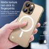 For iPhone 16 Pro Max Case Compatible with MagSafe Matte PC Frameless Mobile Cover