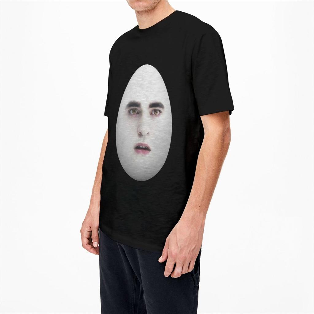 T-shirt Twilight Eggward Mème Drôle T-shirts en Coton Parodie Edward Cullen Robert Pattinson Humour T-shirt Y2K Manches Courtes Haut T-shirts