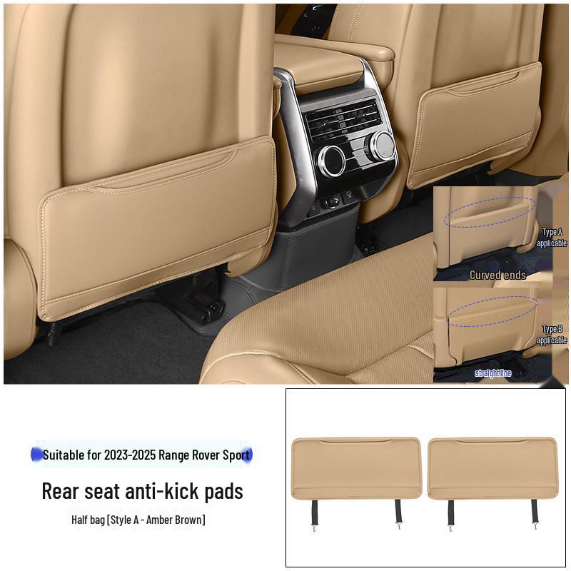 Kui Xi Anti-Kick Mat for 23-25 Range Rover Sport Executive Seat Back - Full Rear Seat Protection