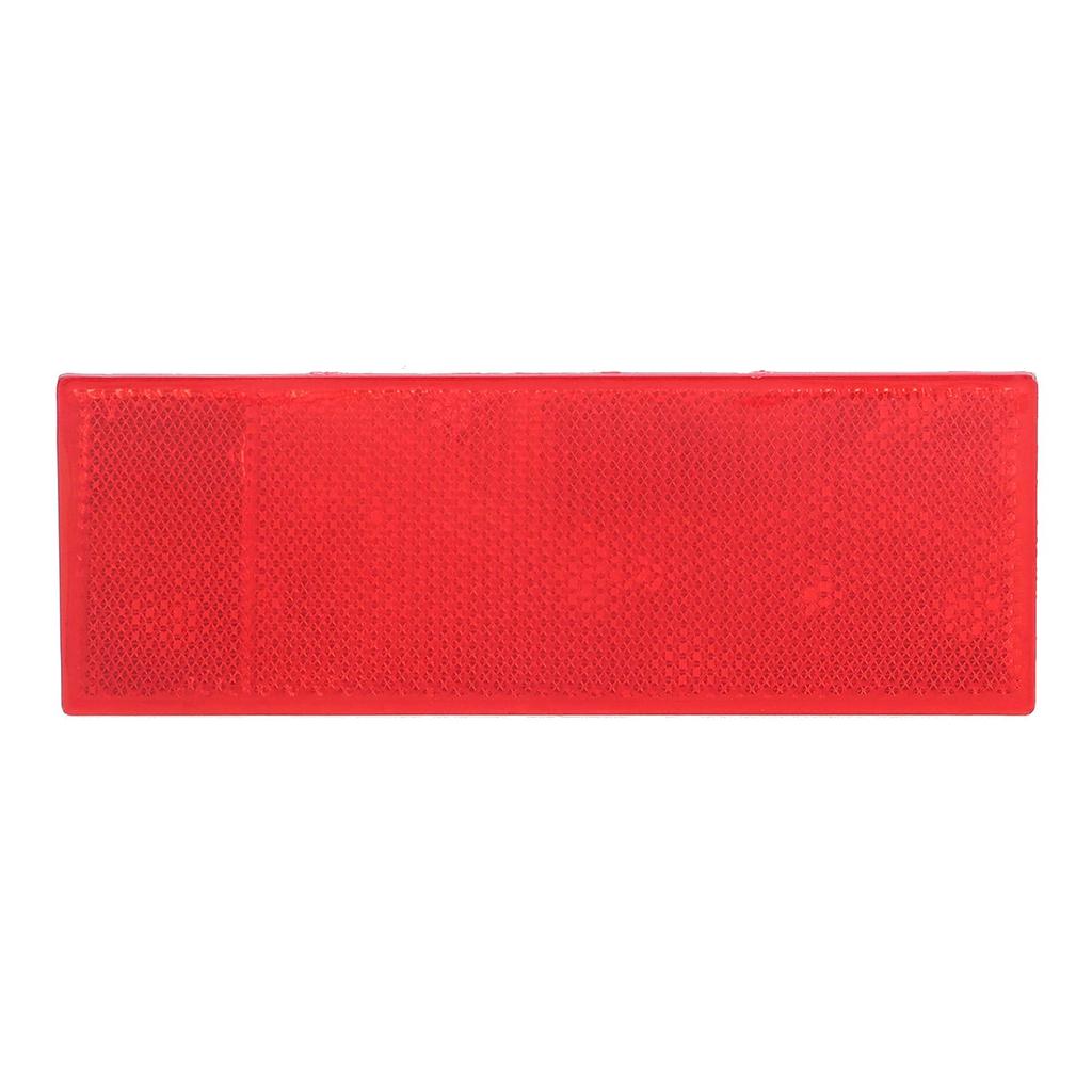 High Reflective Red Rectangle Warning Reflector Sticker for Truck Trailer, Stick Anywhere, Super Durable