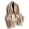 Versatile Pattern Printing Double-Sided Imitation Cashmere Scarf Winter High-End Warm Shawl Women