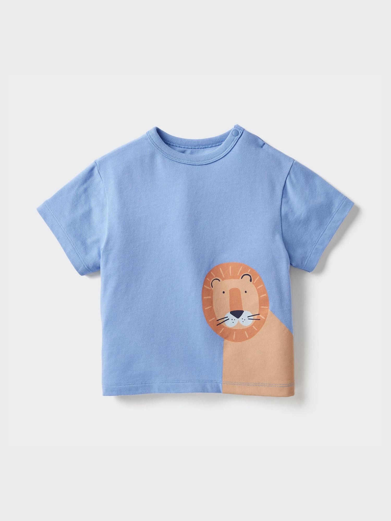 

Футболка Uniqlo Japan Dry Crewneck 64 BLUE/110