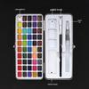 Boite en étain: Set de Peinture Aquarelle Portable 100 Couleurs pour Enfants DIY Nail Art & Peinture