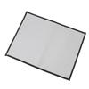 Fireproof Grill Pad Fiberglass Cloth Heat Resistant Foldable Square Fire Pit Mat for Patios Yards Gray L 105x60cm